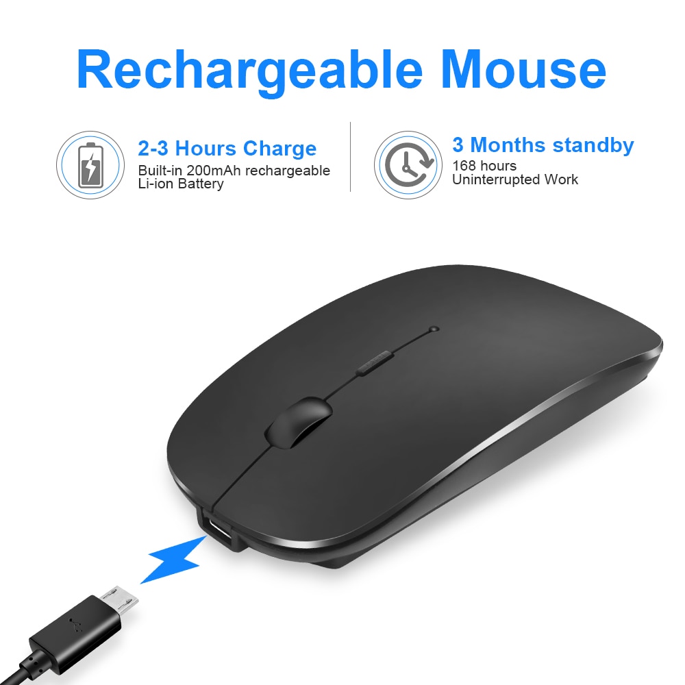 Wireless Mouse Computer Bluetooth Mouse Silent PC Mause Rechargeable Ergonomic Mouse 2.4Ghz USB Optical Mice For Laptop PC Wireless Mouse Computer Bluetooth Mouse Silent PC Mause Rechargeable Ergonomic Mouse 2.4Ghz USB Optical Mice For Laptop PC