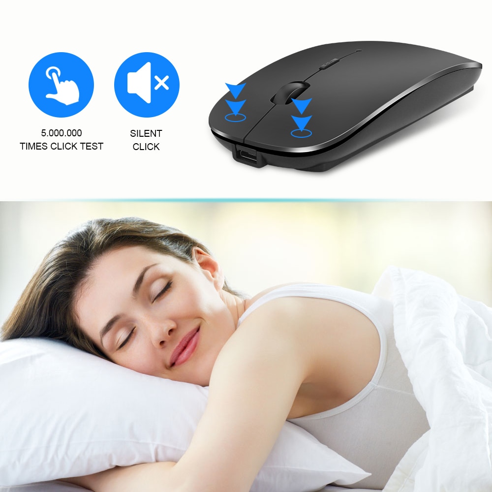 Wireless Mouse Computer Bluetooth Mouse Silent PC Mause Rechargeable Ergonomic Mouse 2.4Ghz USB Optical Mice For Laptop PC Wireless Mouse Computer Bluetooth Mouse Silent PC Mause Rechargeable Ergonomic Mouse 2.4Ghz USB Optical Mice For Laptop PC