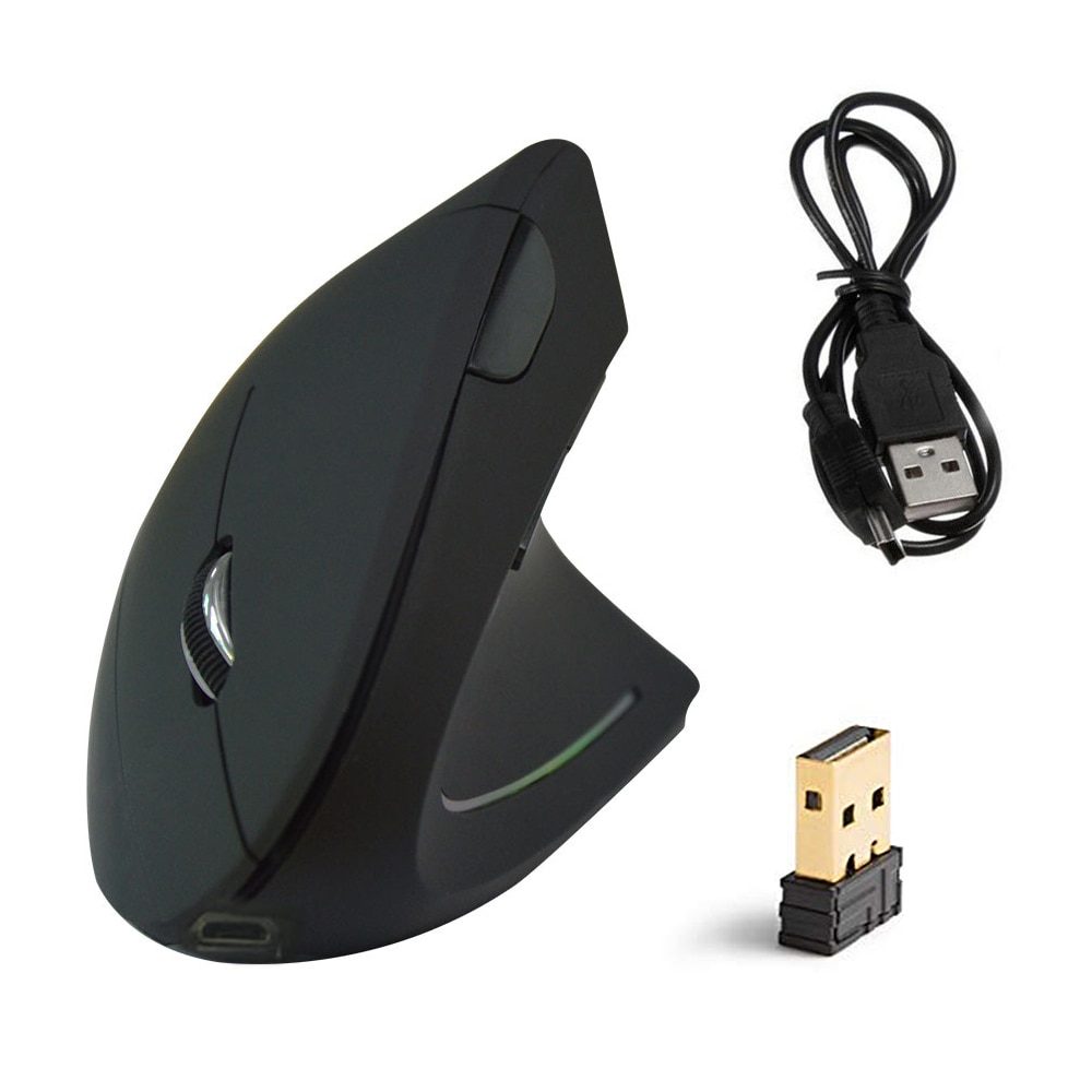 Ergonomic Vertical Wireless Mouse
