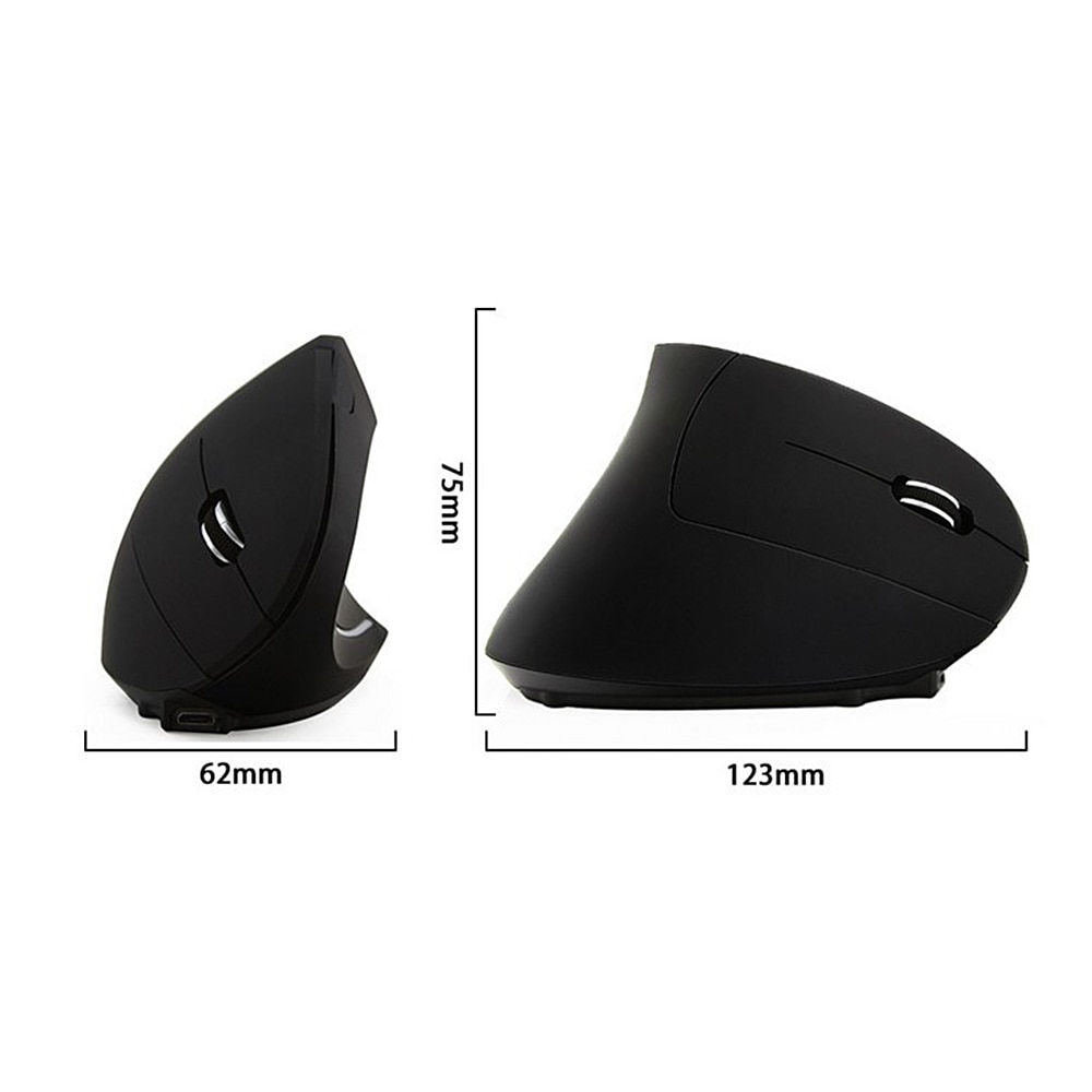 Ergonomic Vertical Wireless Mouse