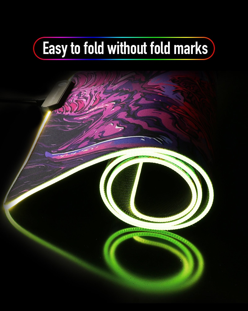 Stylish Colorful LED Mouse Pad