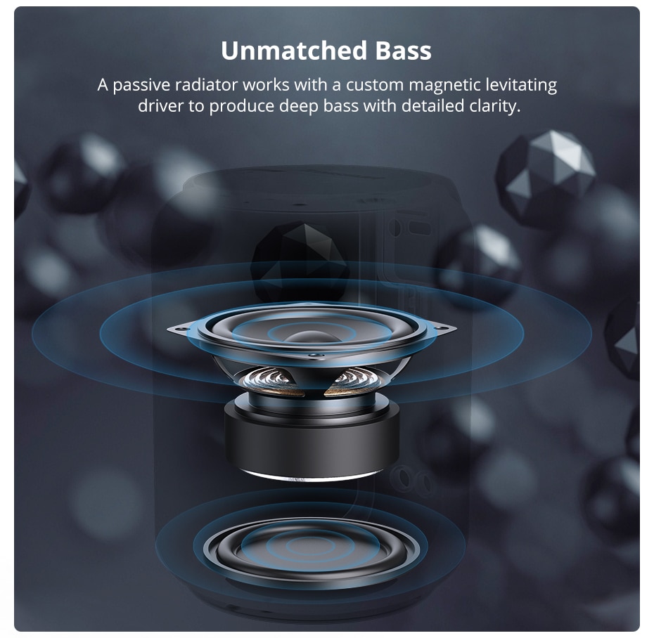 Mini Black / Red Bluetooth Wireless Speaker