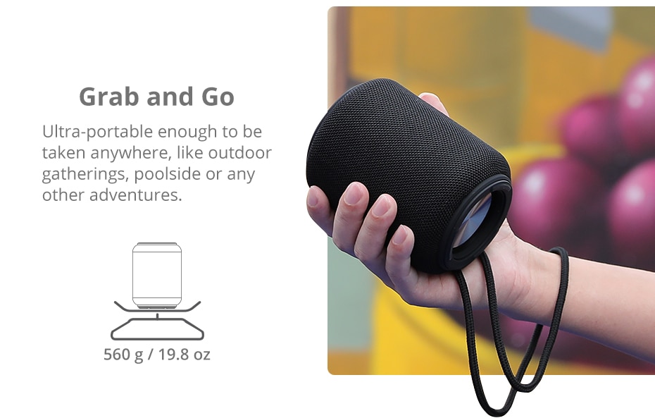 Mini Black / Red Bluetooth Wireless Speaker