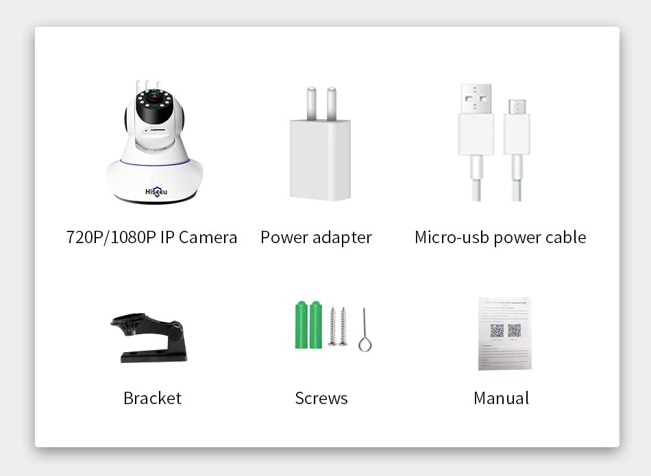 1536P WiFi Home Security Camera