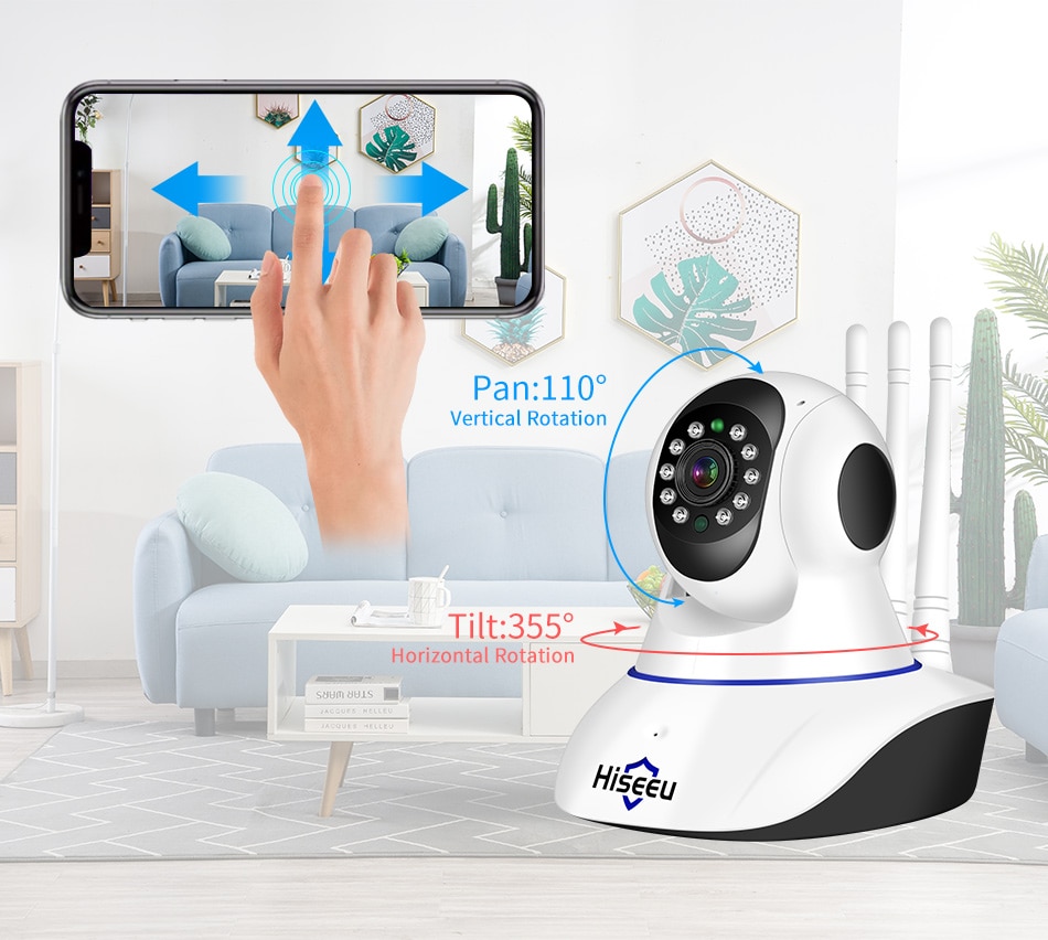 1536P WiFi Home Security Camera