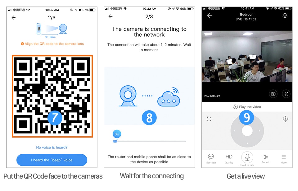 Outdoor Home Security PTZ Camera