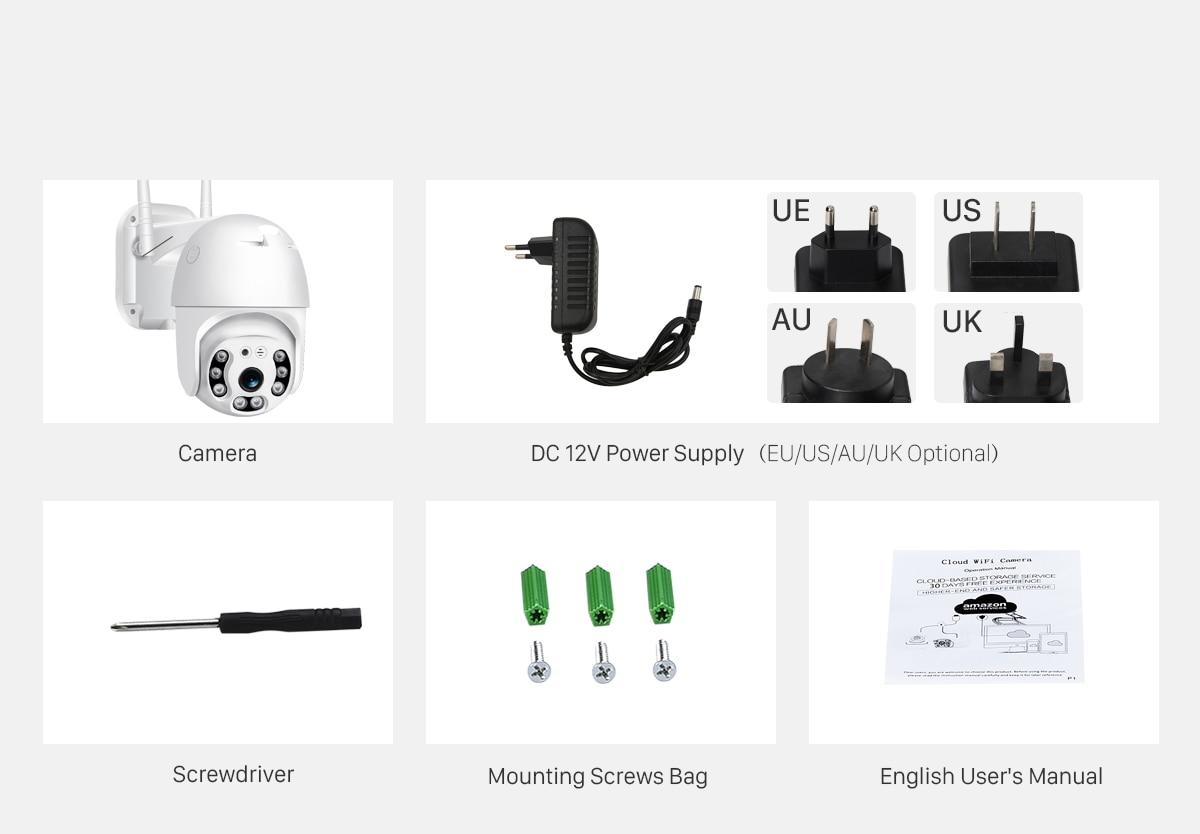 1080P Outdoor Zoom Security Camera