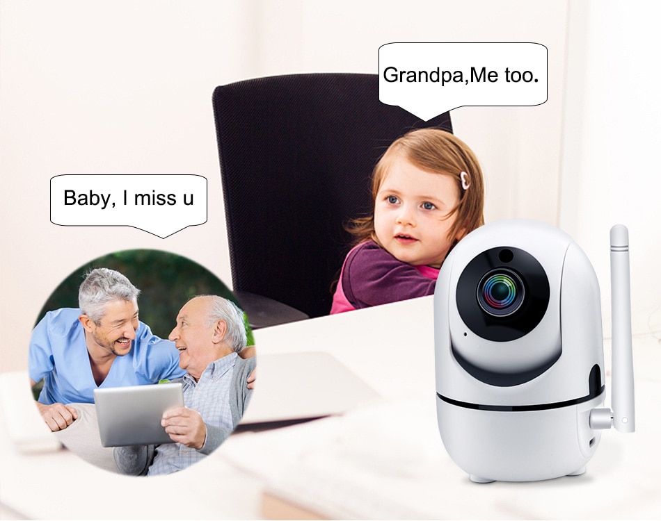 Auto-Tracking 1080P Cloud Smart Camera