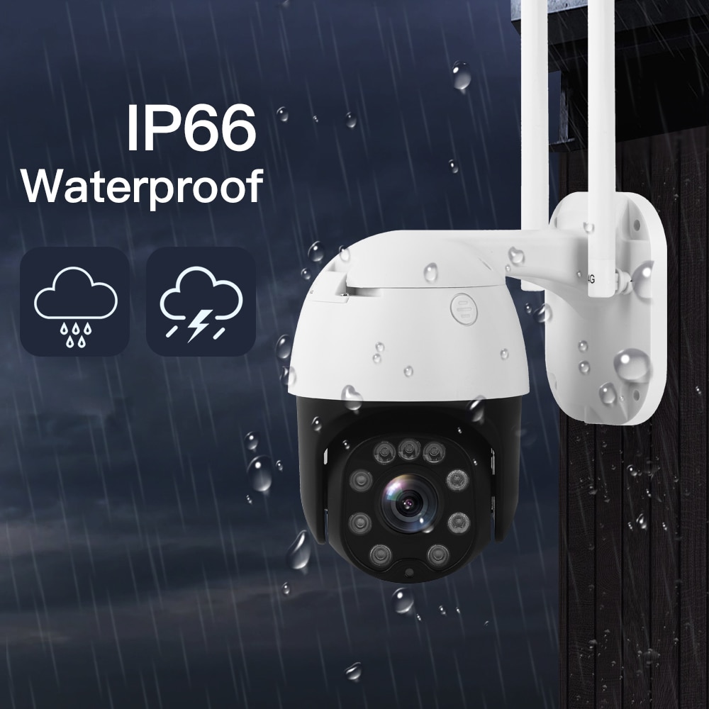 5MP/2MP Wireless 4G Security Camera System