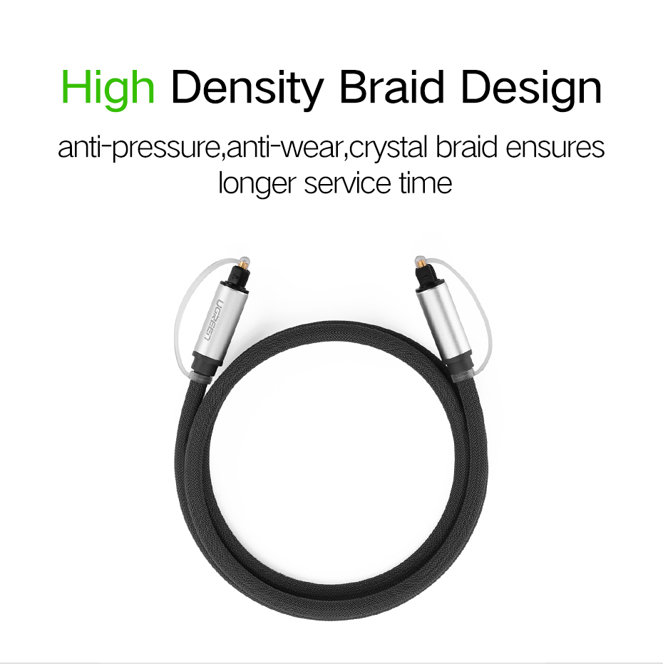 Digital Optical Fiber Audio Cable for TV Blue Ray