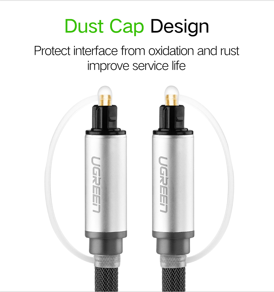 Digital Optical Fiber Audio Cable for TV Blue Ray