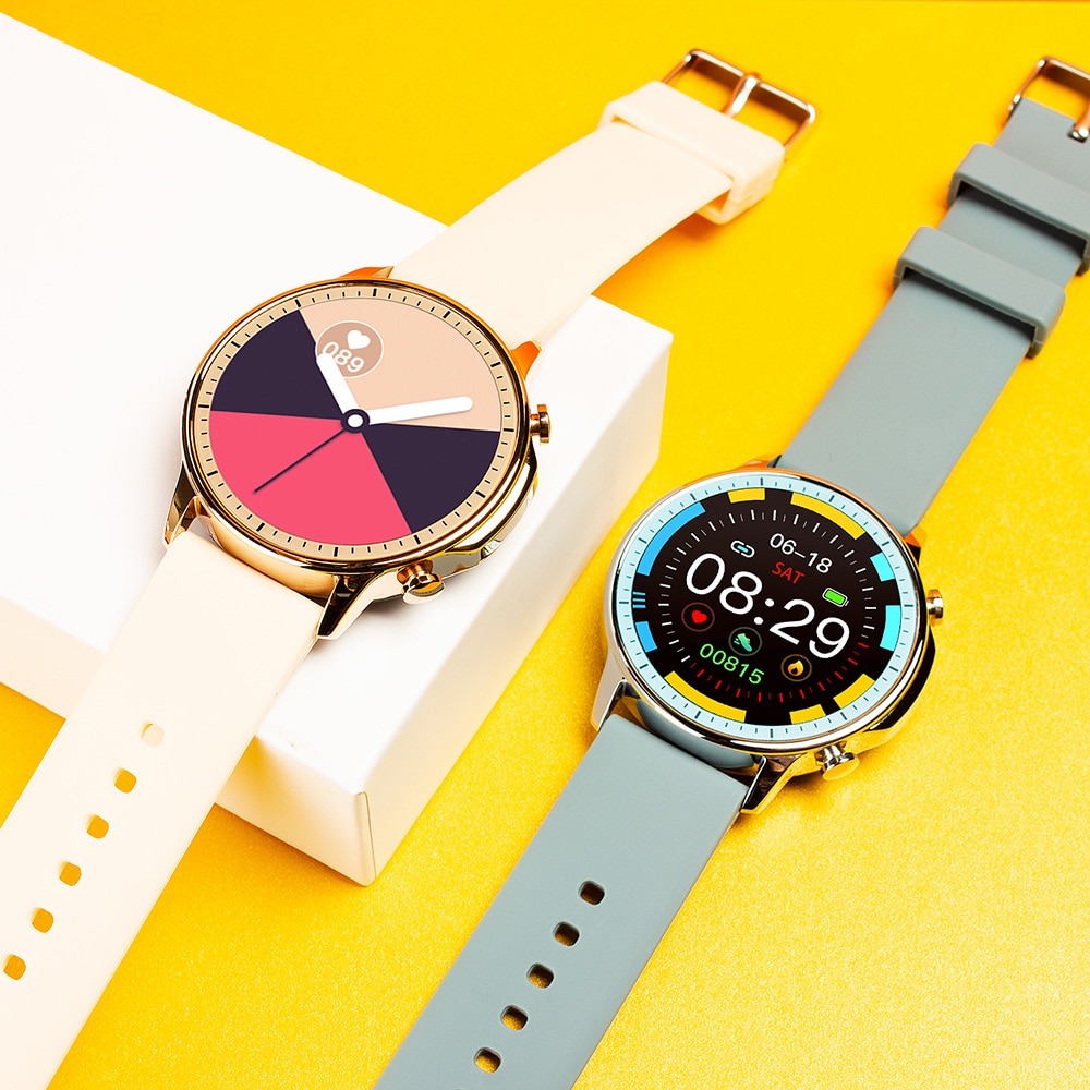 Women's Full Touch Fitness Tracker Smart Watch