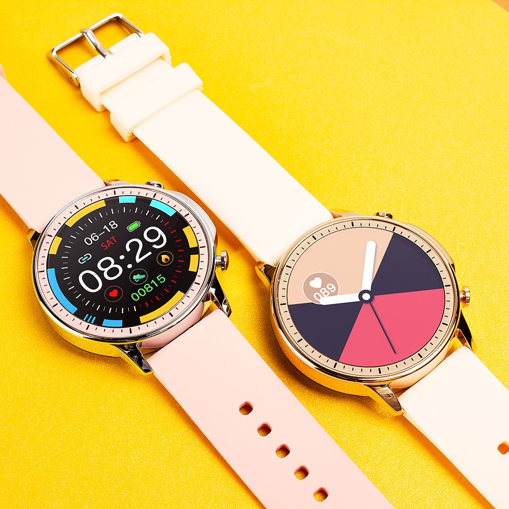 Women's Full Touch Fitness Tracker Smart Watch