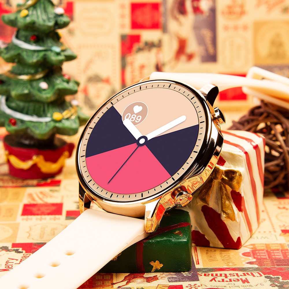 Women's Full Touch Fitness Tracker Smart Watch