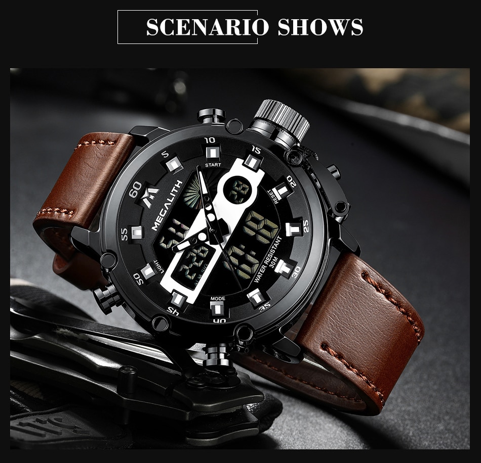 Men's Sport Waterproof Watch