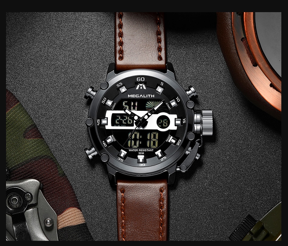 Men's Sport Waterproof Watch