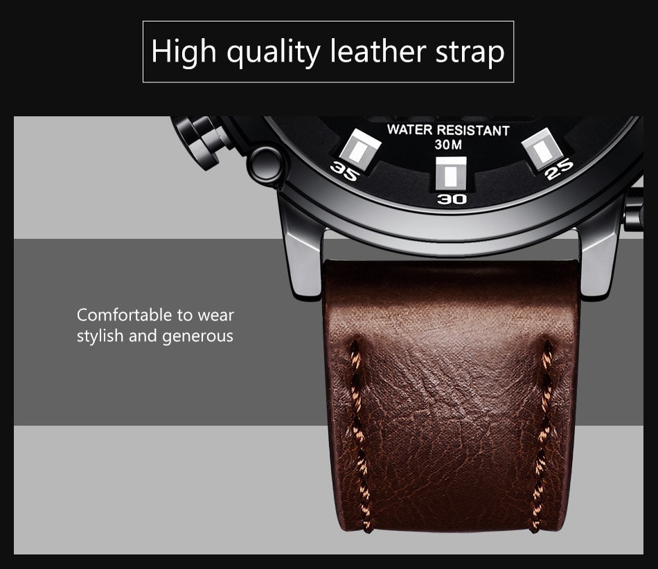 Men's Sport Waterproof Watch