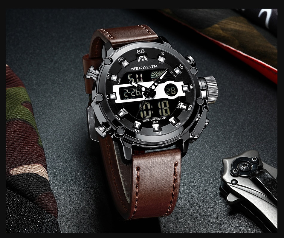 Men's Sport Waterproof Watch