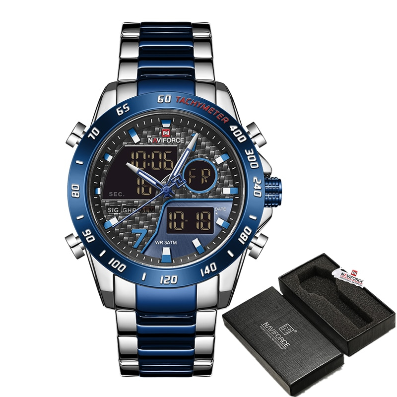 Men's Digital Sports Wristwatch