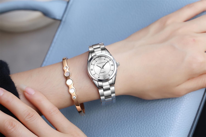 Women's Luxury Stainless Steel Quartz Watch