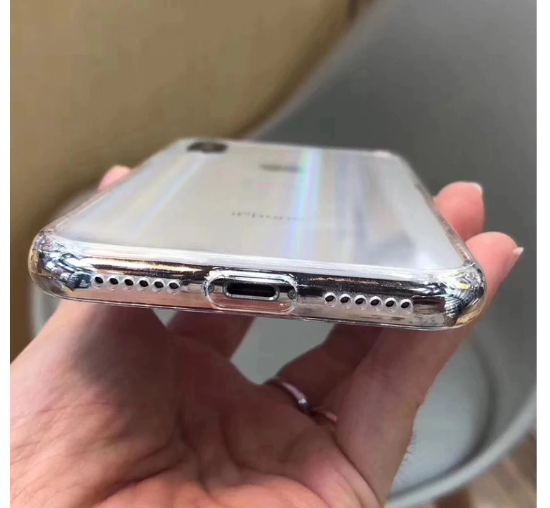 Holographic Transparent Case for iPhone