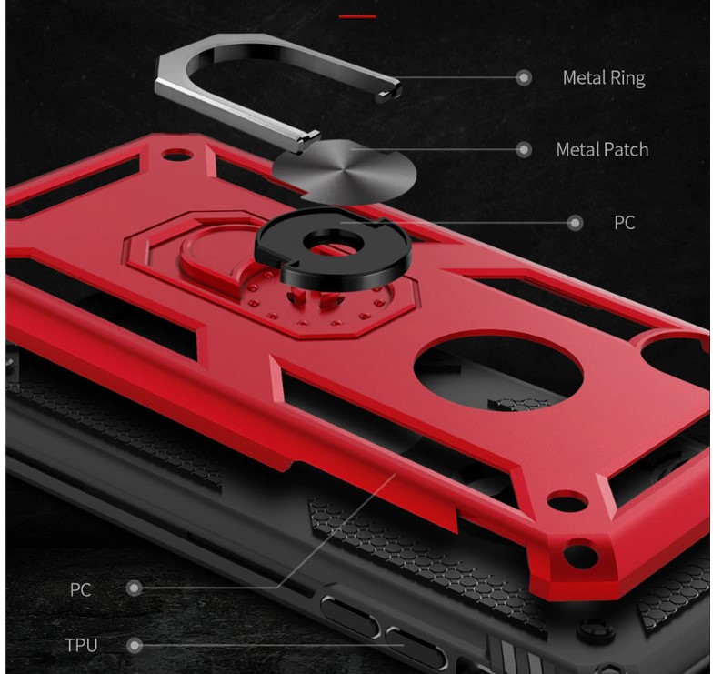 Shockproof Armor Kickstand Case for iPhone