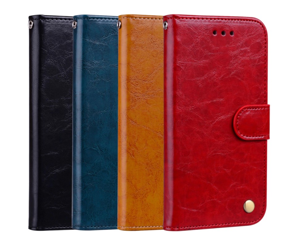 Marble Eco-Leather Wallet Case for Xiaomi