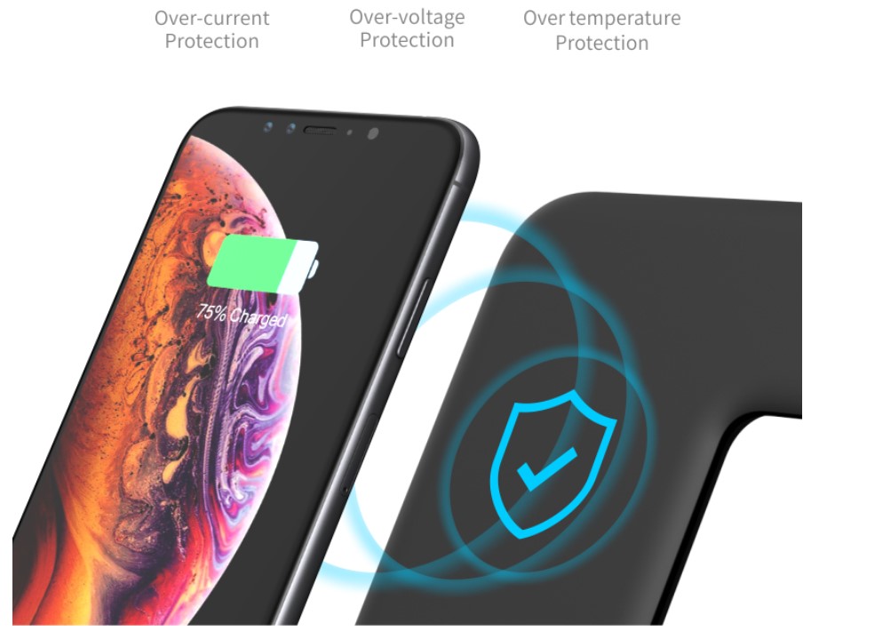 3 in 1 LED Wireless Charger for Apple Phone and Watch