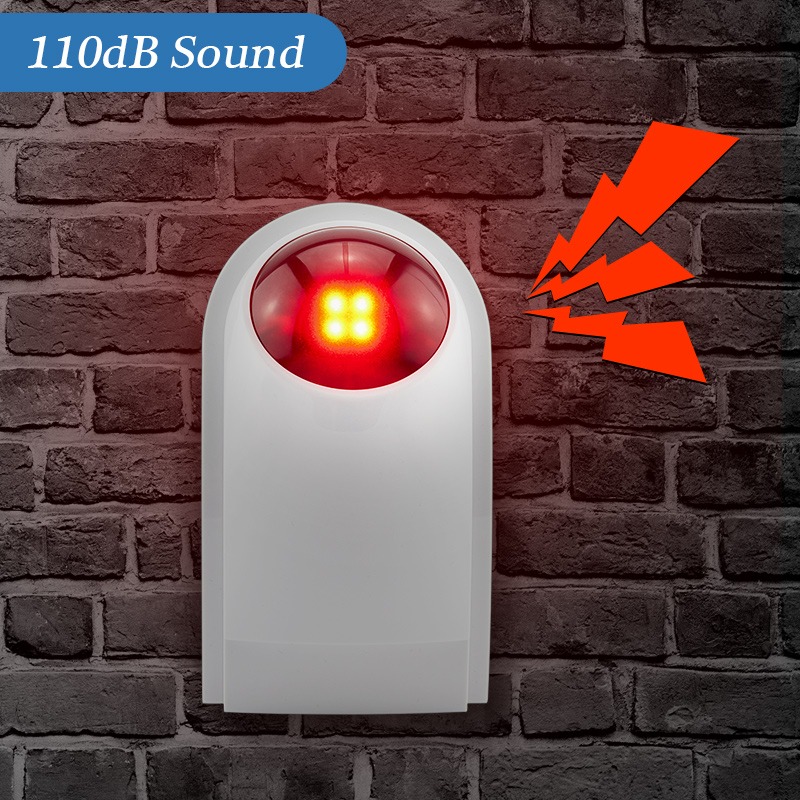 Wireless Flashing Alarm Strobe Light