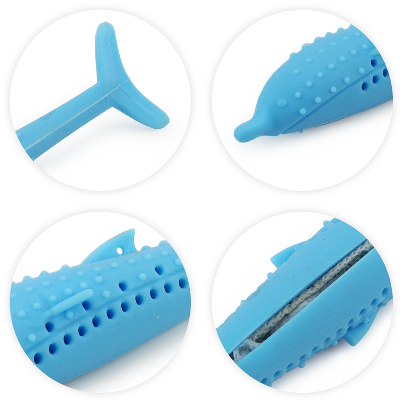 Soft Silicone Catnip Fish Toy