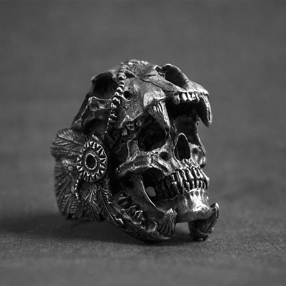 Men's Skull Shaped Ring