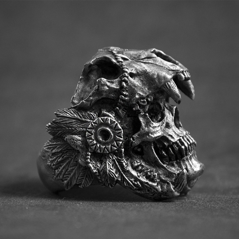 Men's Skull Shaped Ring