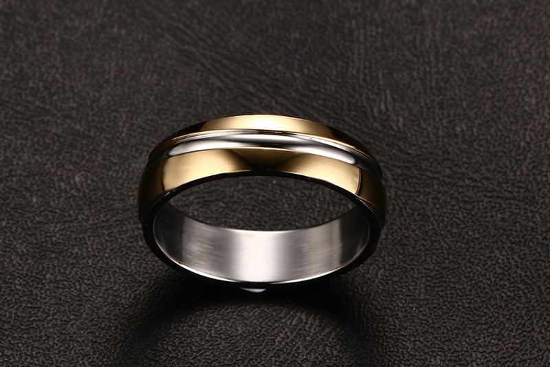 Stainless Steel Wedding Ring for Men