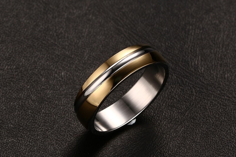 Stainless Steel Wedding Ring for Men