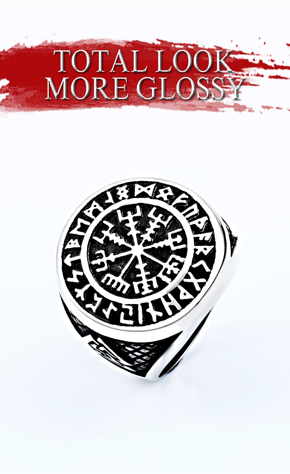 Men's Nordic Stainless Steel Ring