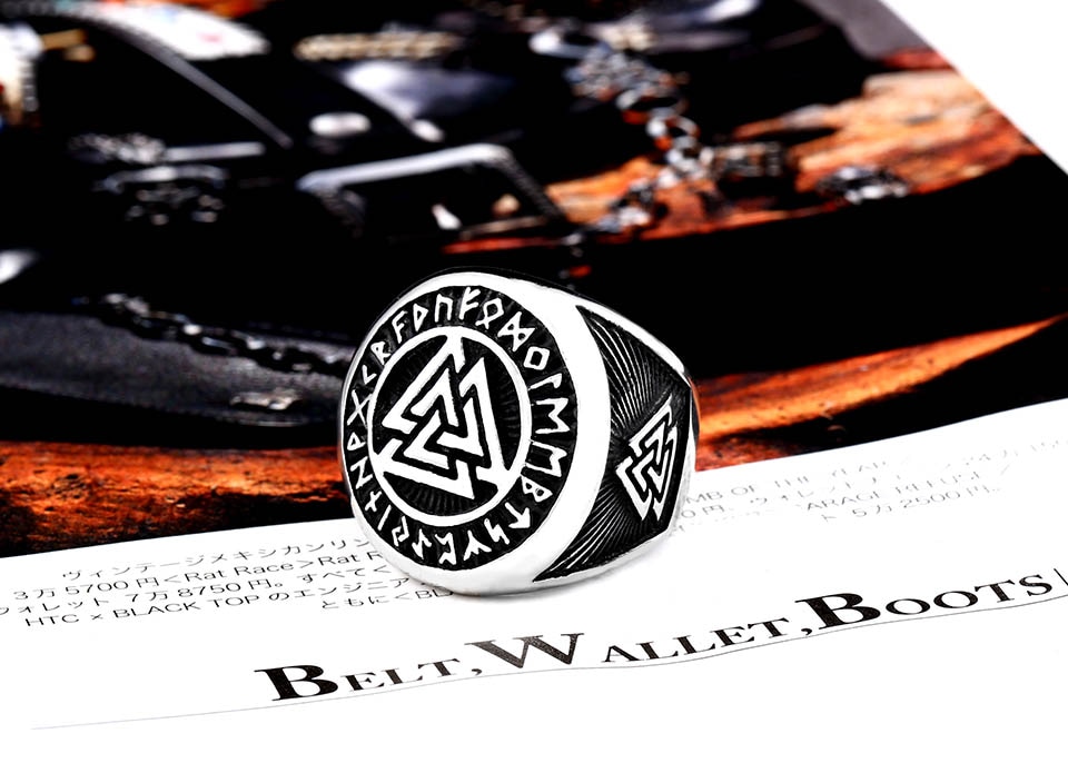 Men's Nordic Stainless Steel Ring