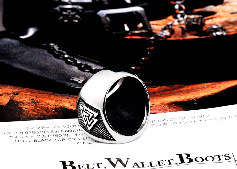 Men's Nordic Stainless Steel Ring