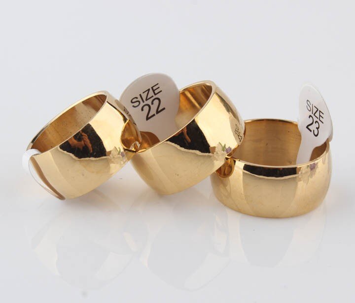 Classic Wide Steel Rings