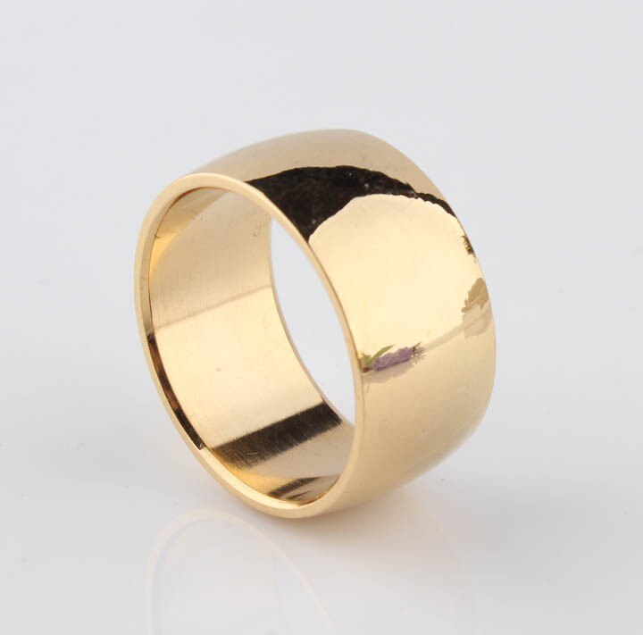 Classic Wide Steel Rings