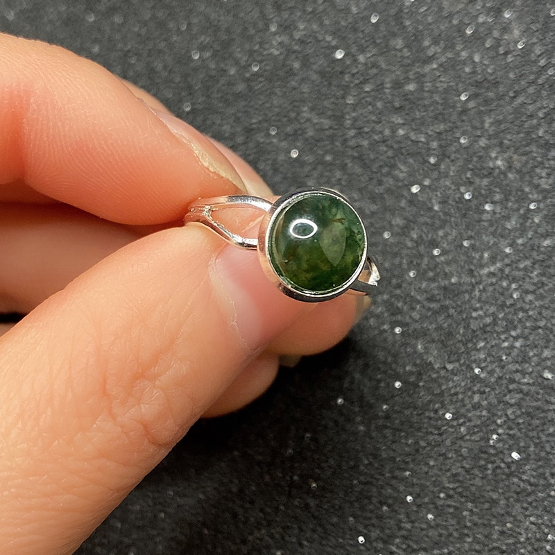 Natural Stone Open Ring for Women