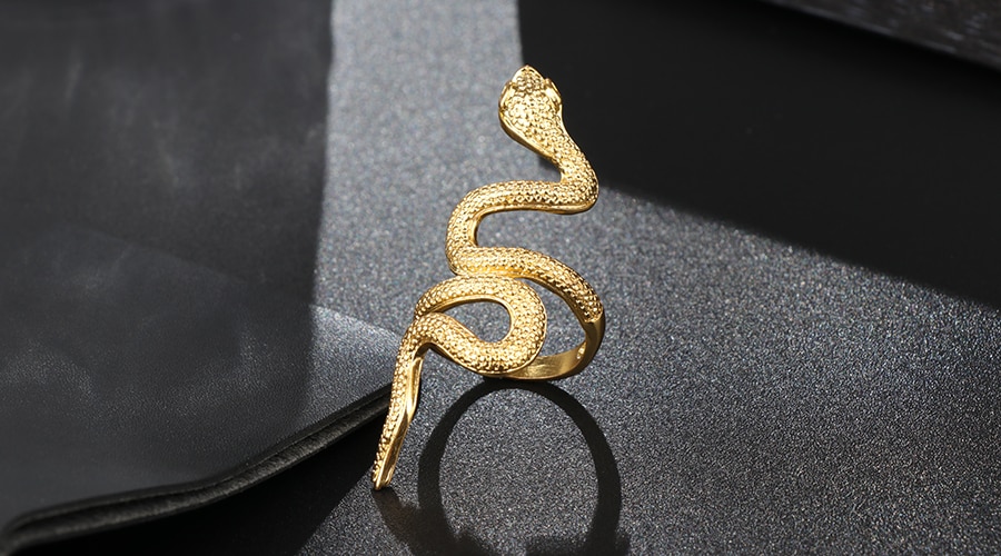 Women's Snake Multilayer Ring