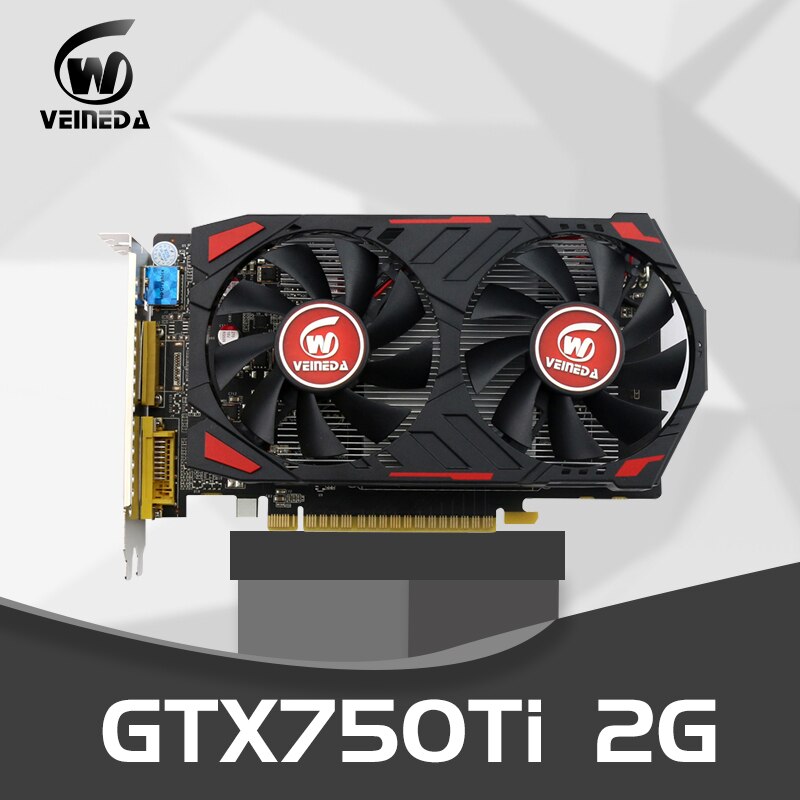 Veineda Graphics Cards Original GPU GTX750Ti 2GB 128Bit GDDR5 Video Card InstantKill R7 350 ,HD6850 for nVIDIA Geforce games Veineda Graphics Cards Original GPU GTX750Ti 2GB 128Bit GDDR5 Video Card InstantKill R7 350 ,HD6850 for nVIDIA Geforce games